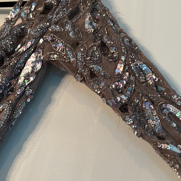 ASOS Embellished sequin and bead jumpsuit size 0 - Picture 3 of 6